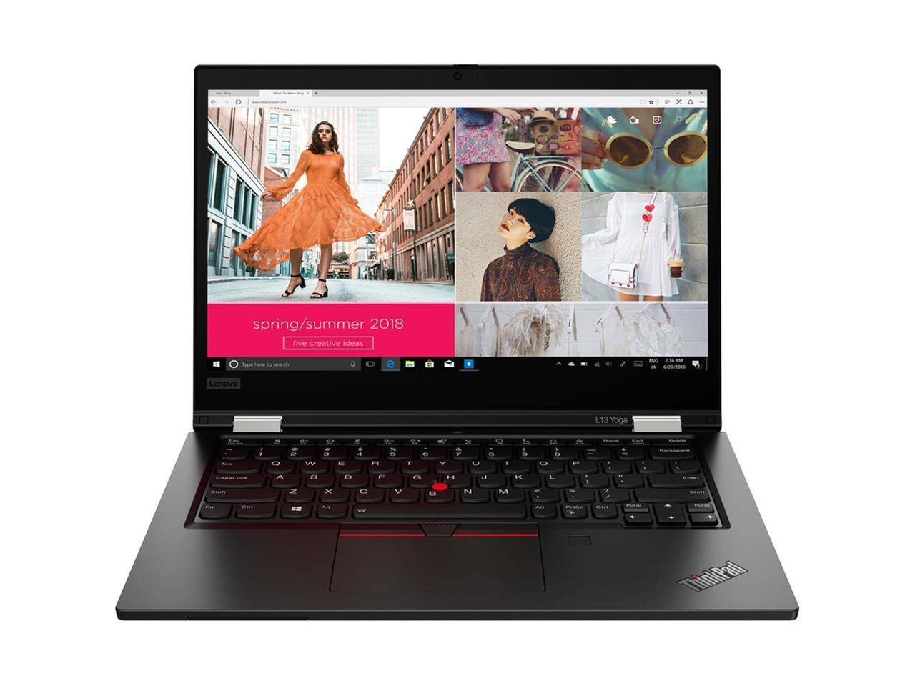 Lenovo ThinkPad L13 Gen 2	Intel® Core™ i5-1135G7	8GB	256GB	SSD	13.3″ FHD IPS Anti-Glare	Intel Iris Xe Graphics
