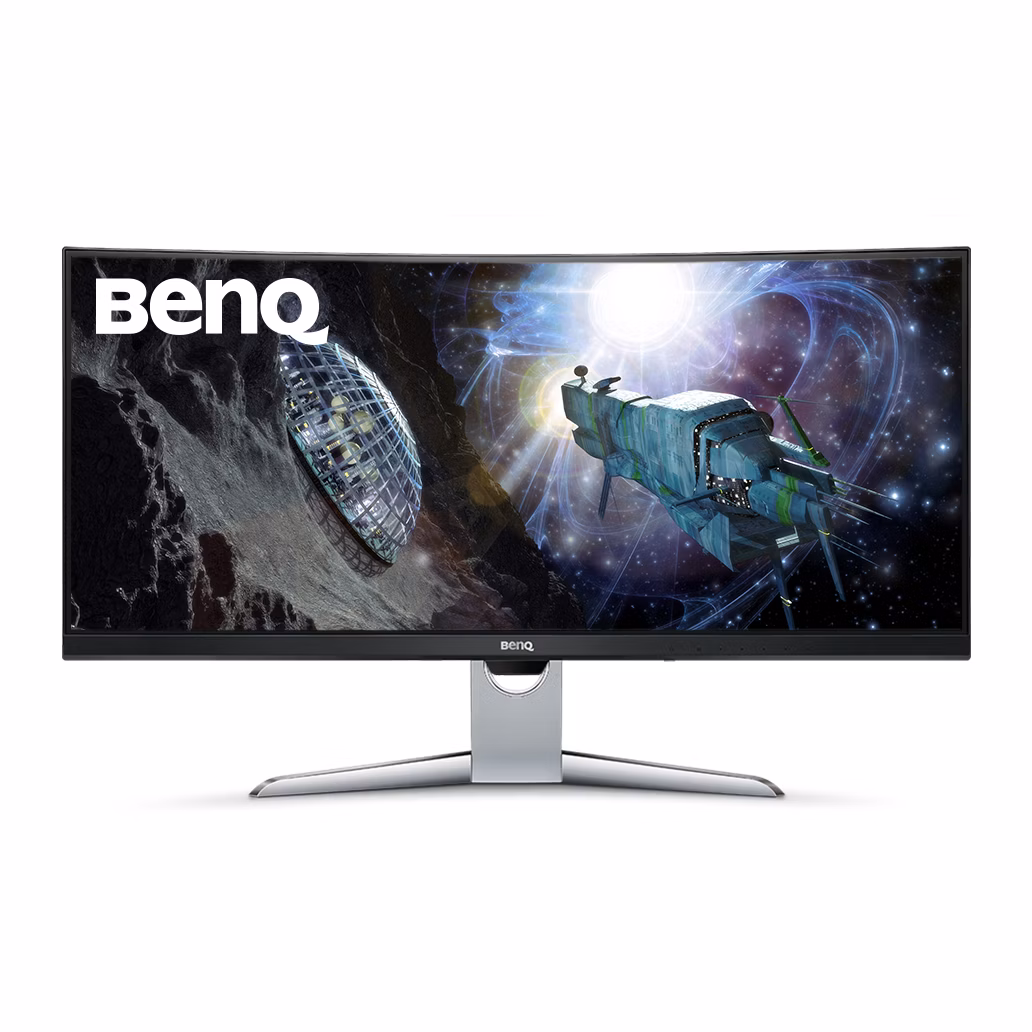 The BenQ EX3203R 32-inch curved 1800R entertainment and gaming monitor featuring a 1440p 2K QHD resolution, 144Hz refresh rate, and AMD FreeSync Premium Pro 2 (OpenBox)