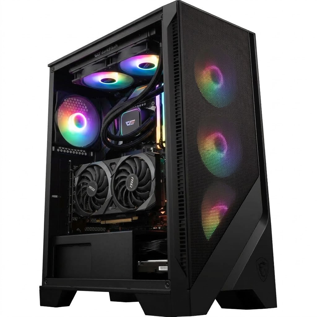 GAMING PC i7- 8700 / RTX 3050 MSI / Z390 AORUS / 16GB DDR4 / NVMe 256GB / 750W Bronze